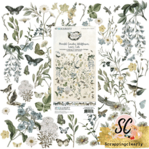 49 & Market - Moonlit Garden Wildflower Laser Cut Elements