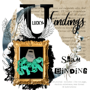 LUCKYfindings Seam Binding Ribbon -  Kelly Green