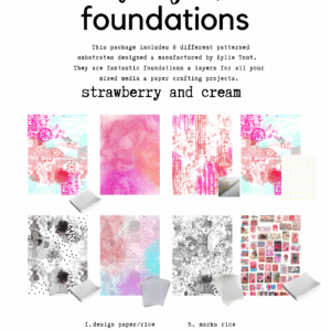 LUCKYfinding Foundations - Strawberries and Cream