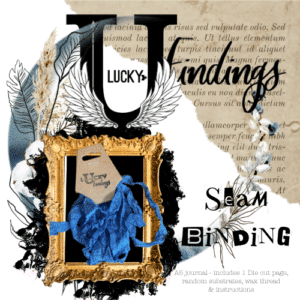 LUCKYfindings Seam Binding Ribbon - Windsor Blue