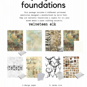 LUCKYfinding Foundations - Velveteen Elk