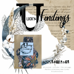 LUCKYfindings Assemblage - Folksy Floral