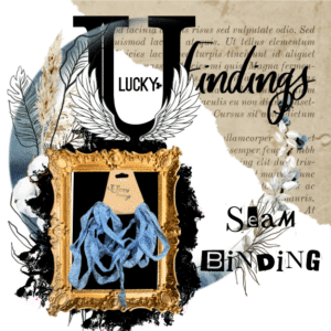 LUCKYfindings Seam Binding Ribbon - Baby Blue
