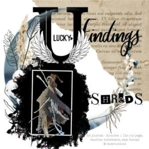 LUCKY Findings Shreds - Chocolate Chatelain