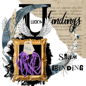 LUCKYfindings Seam Binding Ribbon - Lady Lavender