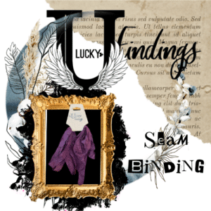LUCKYfindings Seam Binding Ribbon - Wine