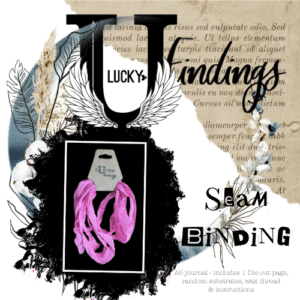 LUCKYfindings Seam Binding Ribbon - Hot Pink