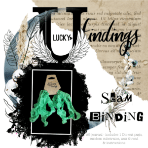 LUCKYfindings Seam Binding Ribbon - Spring Green