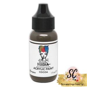 Dina Wakley Media Acrylic Paint 1oz - Cocoa