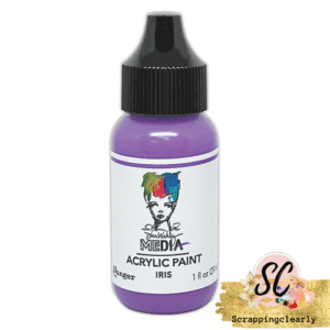 Dina Wakley Media Acrylic Paint 1oz - Iris