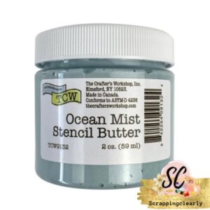 The Crafter's Workshop Stencil Butter - Ocean Mist