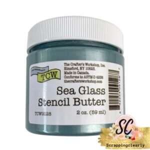 The Crafter's Workshop Stencil Butter - Sea Glass