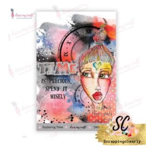 Dress My Craft Mini Transfer Me Sheet 4"X6" - Exploring Time