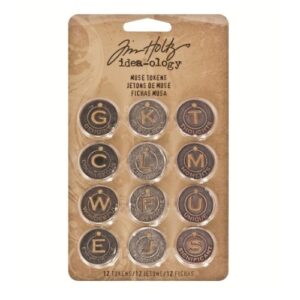 Advantus - Tim Holtz - Idea-ology Collection - Muse Tokens