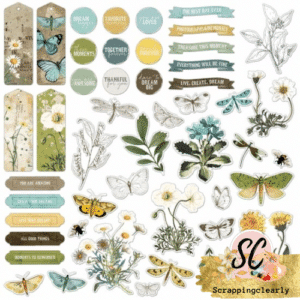 49 And Market Chipboard Set - Krafty Garden Chipboard Set