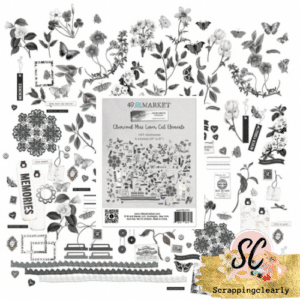 49 and Market Colour Swatch: Charcoal mini Laser Cut Outs
