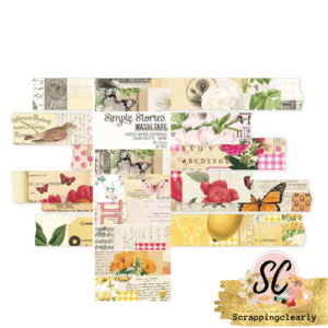 Simple Vintage Essentials Color Palette Washi Tape 6/Pkg