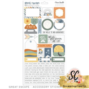Cocoa Vanilla Studio Great Escape - Accessory Stickers
