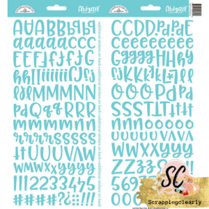 Doodlebug Design - Cardstock Stickers Abigail Swimming Pool