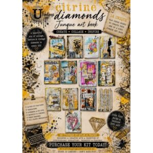 Citrine Diamonds Junque Art Book Kit
