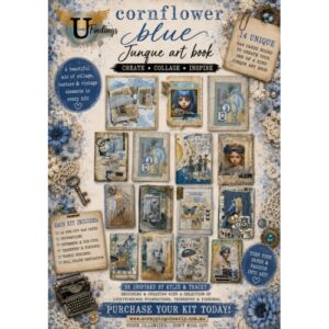 Cornflower BlueJunque Art Book Kit