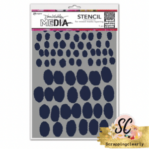 Dina Wakley Media Stencil - Varied
