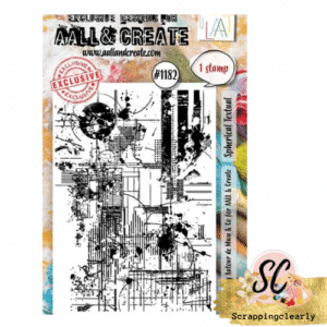 Aall & Create STAMP Spherical Textual A7 - #1182 (Copy)