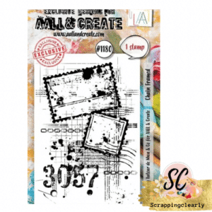Aall & Create STAMP Chain Framed A7 - #1180