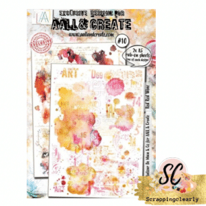 Aall & Create #10 - A5 Rub-Ons - Red Red Wine