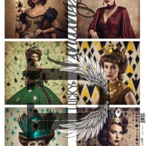 LUCKYfindings Imagery Sheet - lady ace