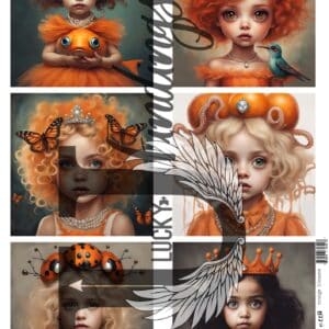 LUCKYfindings Imagery Sheet - orange blossom