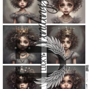 LUCKYfindings Imagery Sheet - frog princess