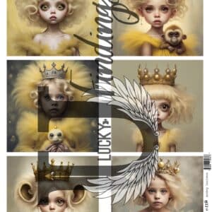 LUCKYfindings Imagery Sheet - monkey business