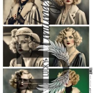 LUCKYfindings Imagery Sheet - portifino lady