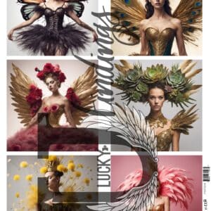 LUCKYfindings Imagery Sheet - couture