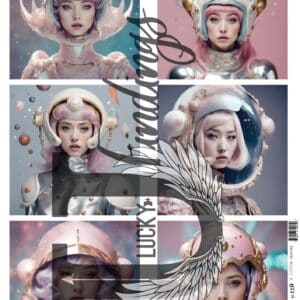 LUCKYfindings Imagery Sheet - a little spacey