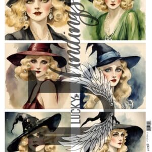 LUCKYfindings Imagery Sheet - witchery