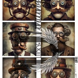 LUCKYfindings Imagery Sheet - mechanical lad