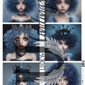 LUCKYfindings Imagery Sheet - midnight princess