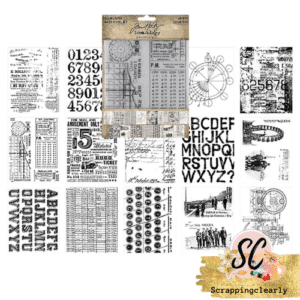 Tim Holtz Idea-Ology Collage Paper -Archives