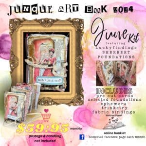 July Junque Art Book Kit