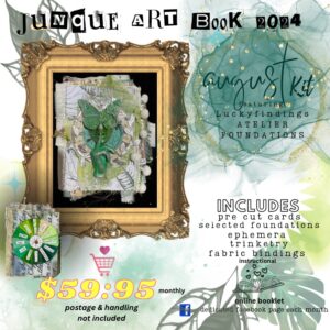 August Junque Art Book Kit