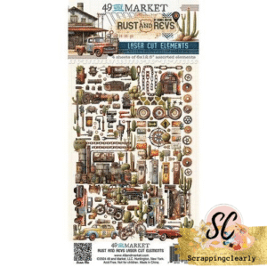 49 and Market - Rust and Revs Laser Cut Elements