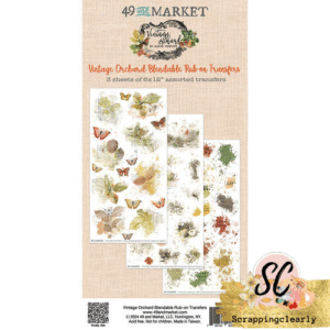 49 And Market Vintage Orchard Blendable Rubon Transfers