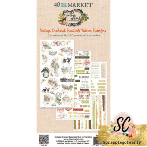 49 And Market Vintage Orchard Essential Rubon Transfers
