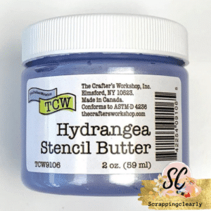 The Crafter's Workshop Stencil Butter - Hydrangea