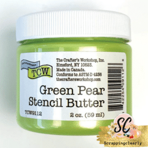 The Crafter's Workshop Stencil Butter - Green Pear