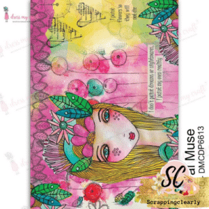 Dress My Craft Transfer Me Sheet A4 - Floral Muse