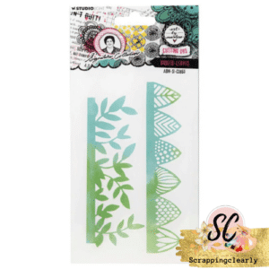 Art By Marlene Signature Collection Cutting Die - Nr. 853 Border Leaves