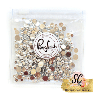 Pinkfresh Studio - Metallic Pearls - Matte Silver